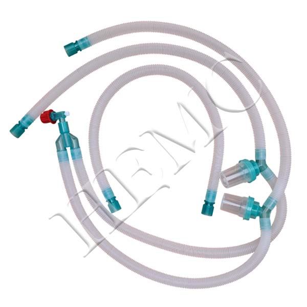 VENTILATOR CIRCUIT, DOUBLE WATER TRAP