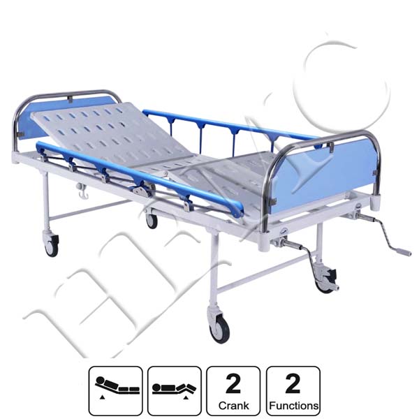 FOWLER BED, LAMINATED PANELS & S.S. RAILING