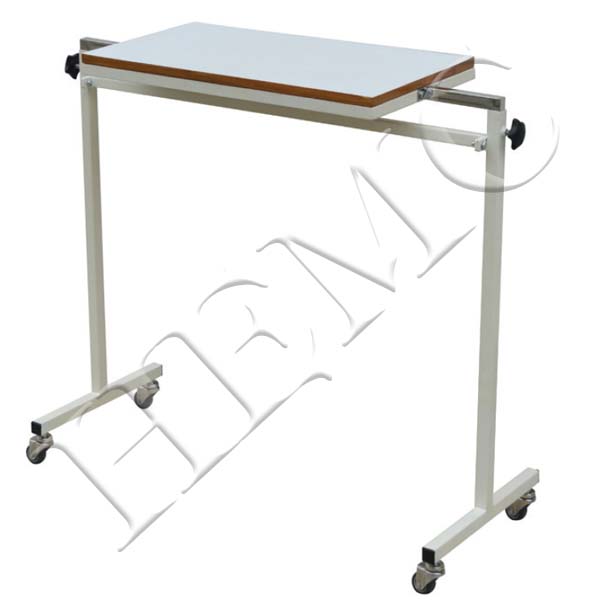 OVERBED / FOOD TABLE, ADJUSTABLE HEIGHT