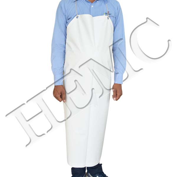 apron, rubber