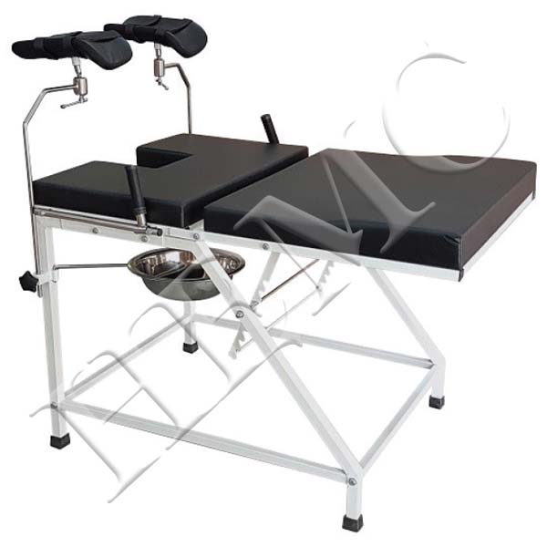GYNAECOLOGY EXAMINATION TABLE, 2-SECTION