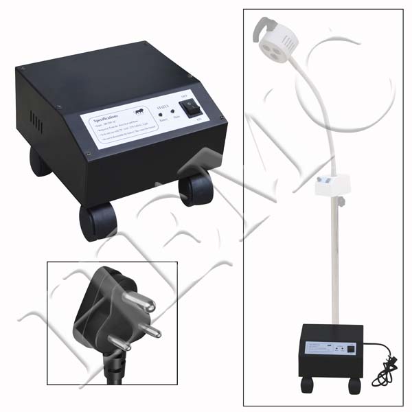 BATTERY BACK-UP FOR EXAMINATION LIGHTS