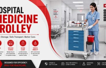 Hospital Medicine Trolley