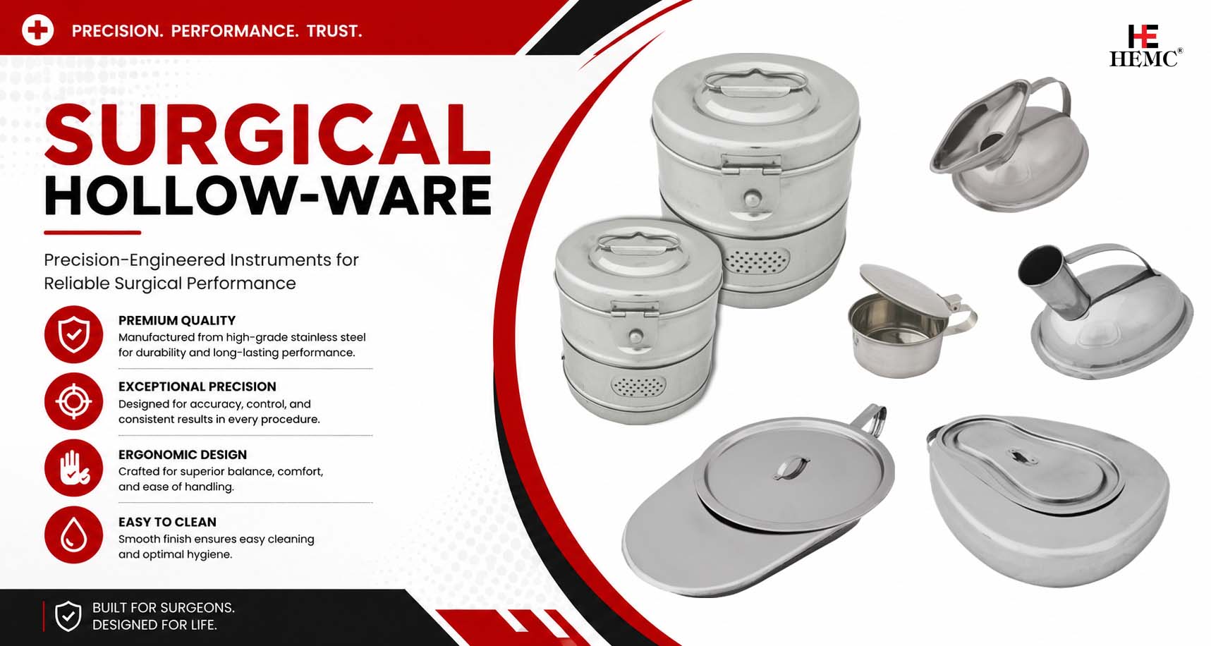 Surgical Hollow-Ware